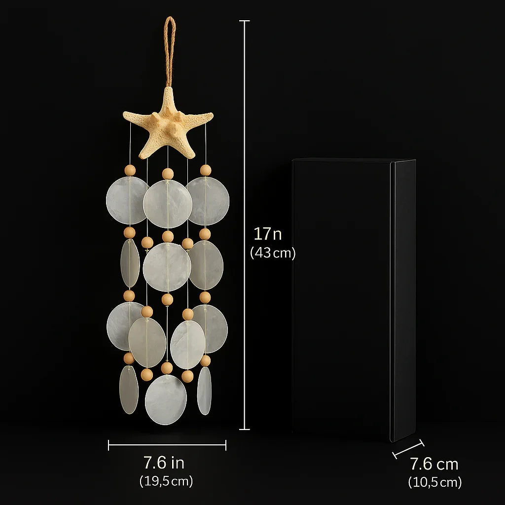 Bohemian Home Decor Wind Chime Seashell Wind Chimes for Outside