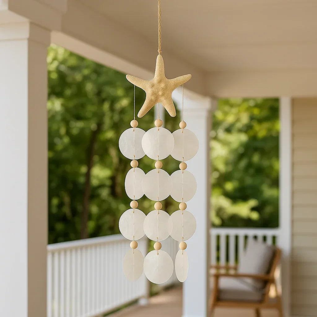 Bohemian Home Decor Wind Chime Seashell Wind Chimes for Outside